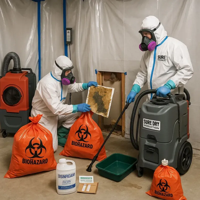 Contaminated Water Handling Protocols process in Giddings, TX