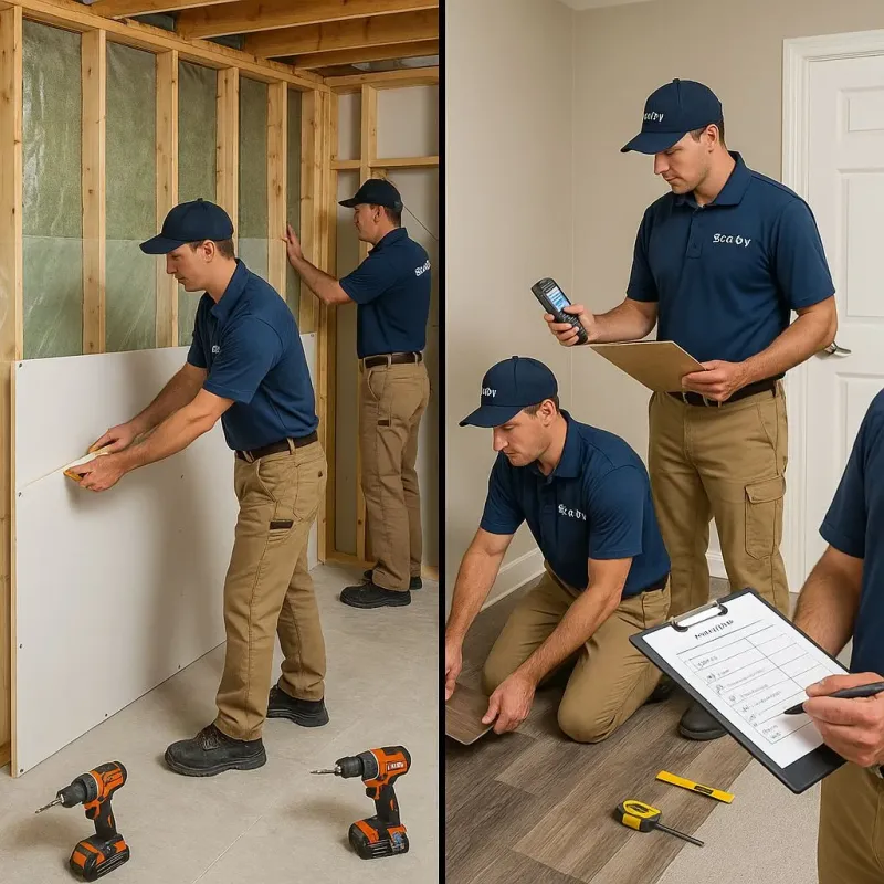 Repairs and Reconstruction process in Giddings, TX